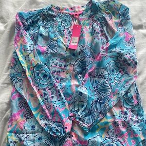 Lilly Pulitzer Elsa Silk Top